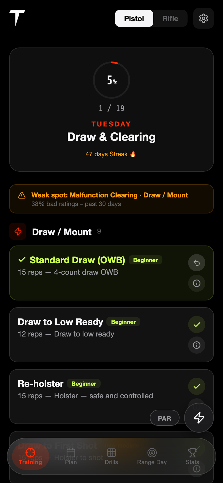Dead Trigger — Today screen